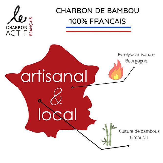 Charbon de bambou français filtre à eau naturel-3